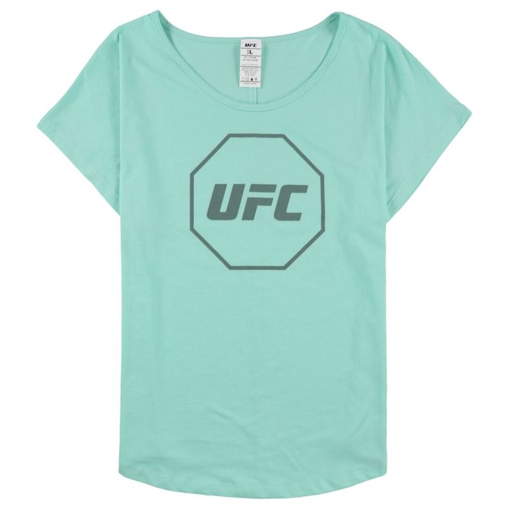 UFC Womens Octagon Logo Graphic T-Shirt, NWT